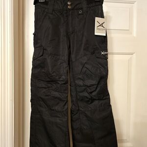 Arctix Black Snow Pants For Kids. Size 8 Small. NWT.